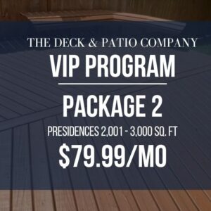 VIP Program Residential: 2,001 - 3,000 Sq Ft