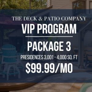 VIP Program Residential: 3,001 - 4,000 Sq Ft