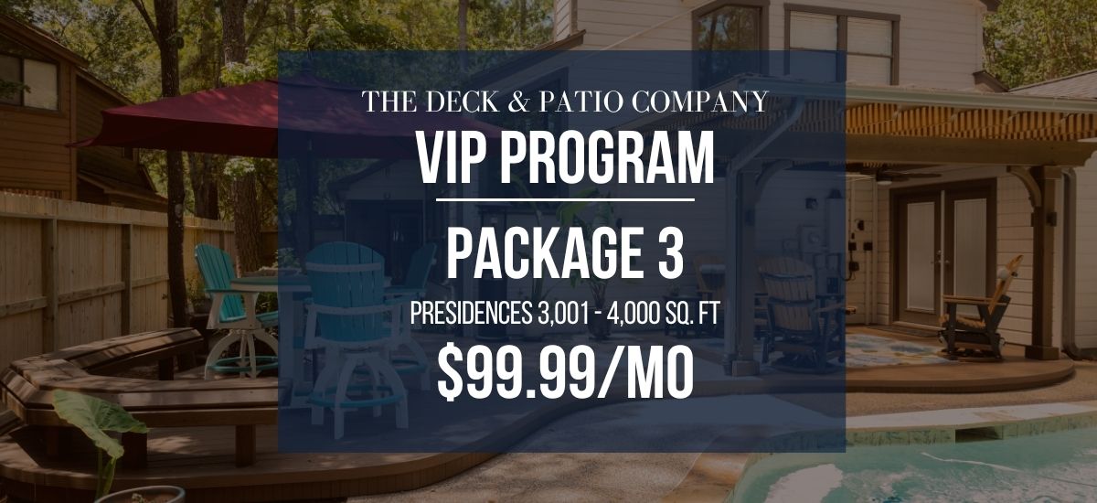 VIP Program Residential: 3,001 - 4,000 Sq Ft